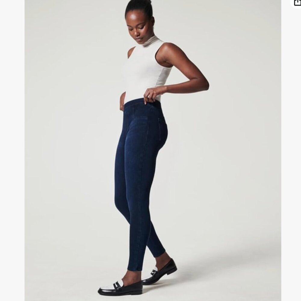 SPANX Women's Control Top Jeggings with Hidden Core Shaping, Size S